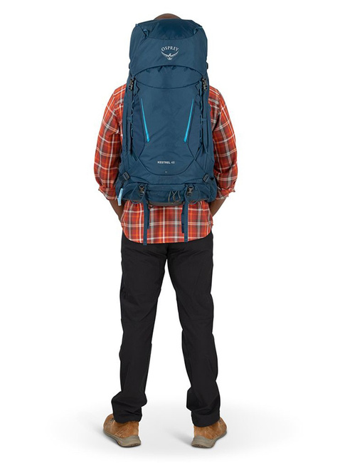 Plecak trekkingowy męski Osprey Kestrel 48 L/XL - atlas blue