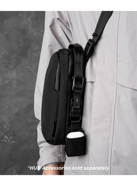 Torba crossbody Alpaka Metro Sling Max Axogrid - black