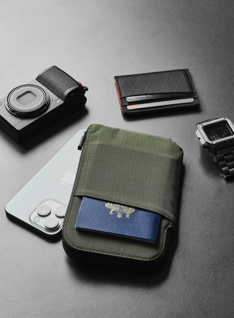 Portfel podróżny Alpaka Travel Wallet Axoflux - green