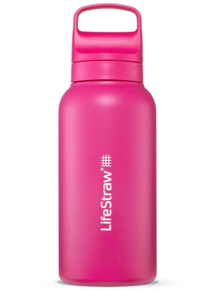 Butelka termiczna z filtrem LifeStraw Go Steel 1 l - orchid pink