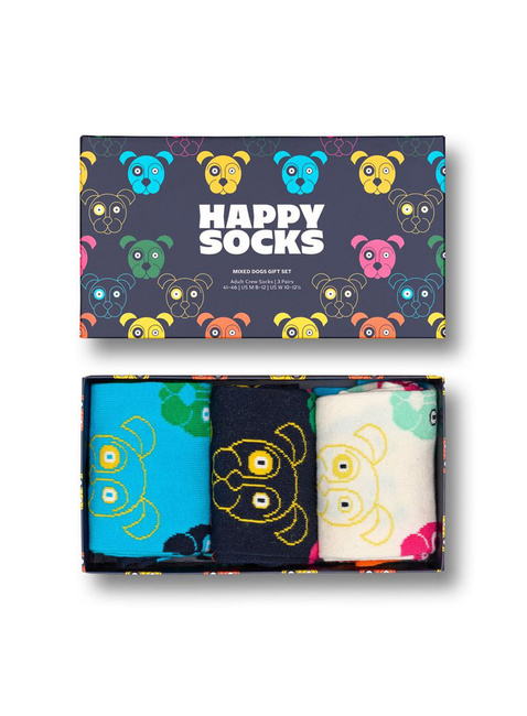 Skarpety 3 pary Happy Socks 3-Pack Gift Set - mixed dog