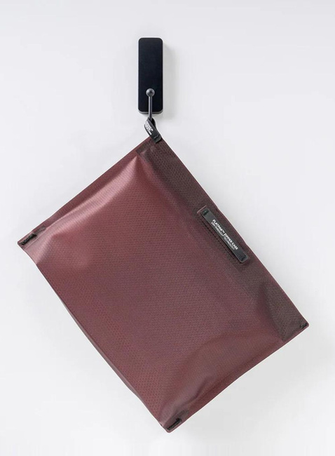 Kosmetyczka podróżna Matador FlatPak™ Zipper Toiletry Case - garnet