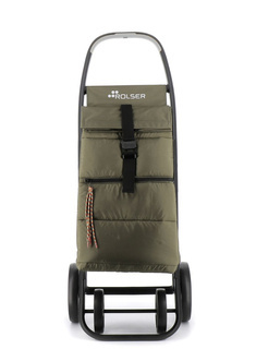 Wózek na zakupy Rolser Clec Termo Polar 8 Plus Grey - khaki