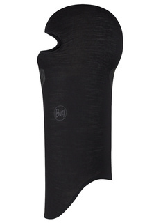 Kominiarka Buff Merino Lightweight Balaclava - solid black