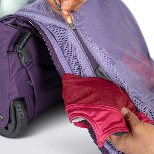 Torba plecak turystyczny na kółkach Osprey Fairview Wheels 65 - black