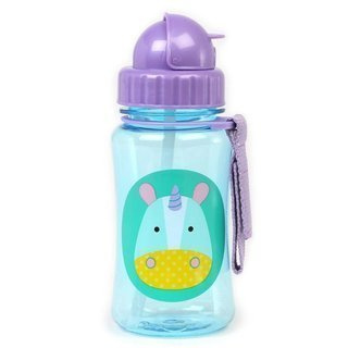 Butelka dziecięca na wodę podróżna 0,35 l Skip Hop Zoo - unicorn