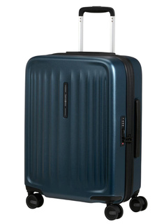 Walizka kabinowa poszerzana Samsonite Fyrm EXP - steel blue