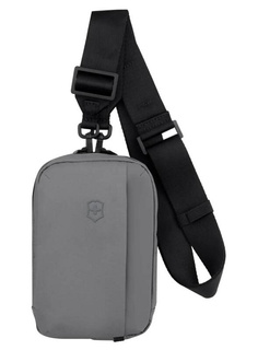 Saszetka na ramię Victorinox Travel Essentials RFID City Pouch - frost grey