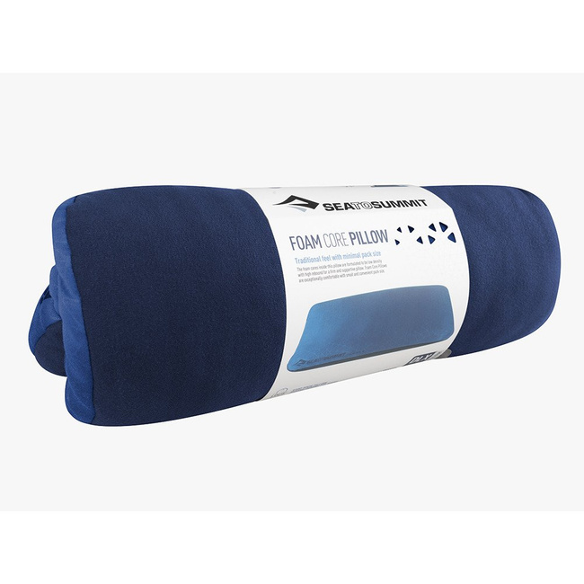 Poduszka Sea to Summit Foam Core Deluxe Pillow - navy blue