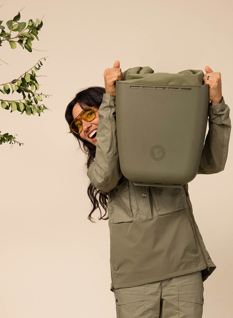 Sakwa rowerowa bagażnik Fjallraven S/F Cool Cave - green