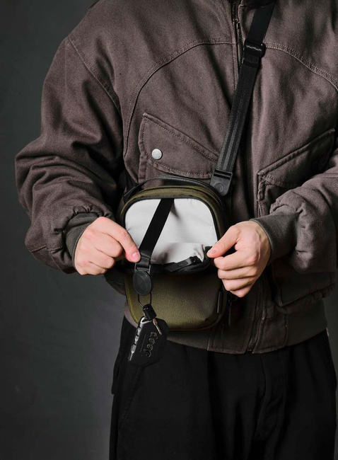 Torba crossbody Alpaka Metro Sling V2 Axoflux - army green