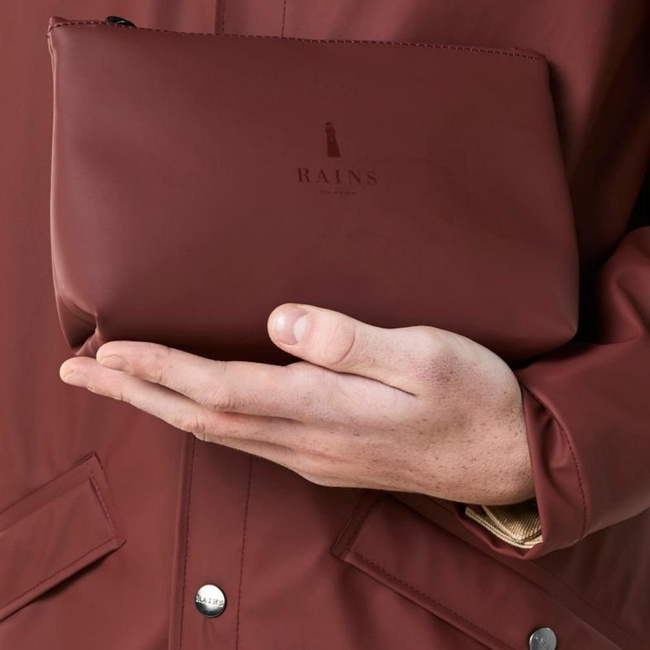 Kosmetyczka Rains Cosmetic Bag - maroon