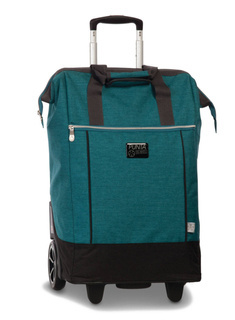Wózek na zakupy piknik Punta Big Wheel 40 l - ocean teal