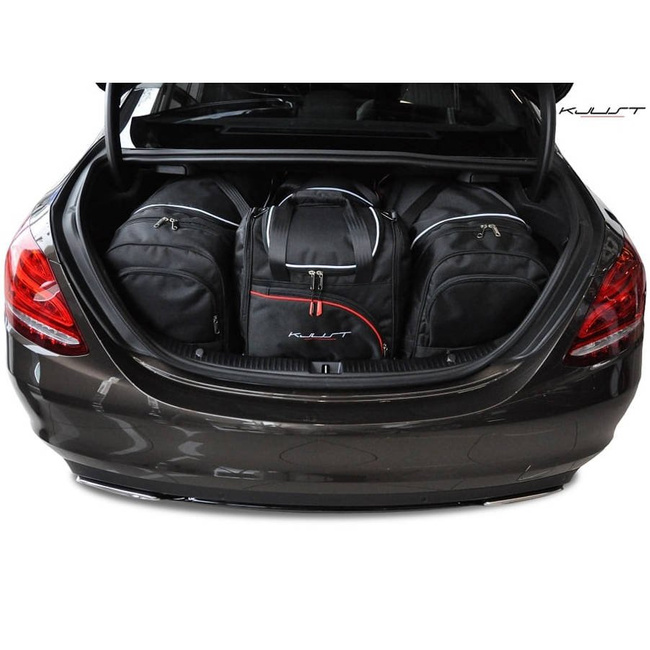MERCEDES-BENZ C LIMOUSINE 2013+ TORBY DO BAGAŻNIKA 4 SZT