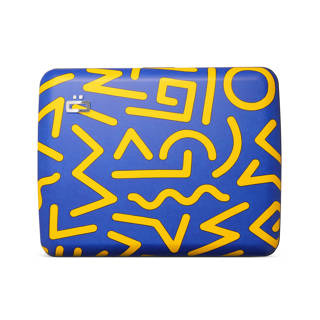 Portfel aluminiowy RFID Ogon Design Smart Case V2 Large - zig zag