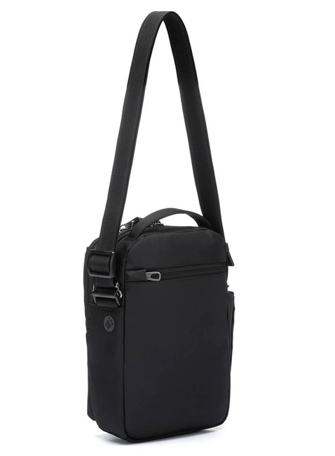 Torebka antykradzieżowa Pacsafe V Tour Crossbody - jet black