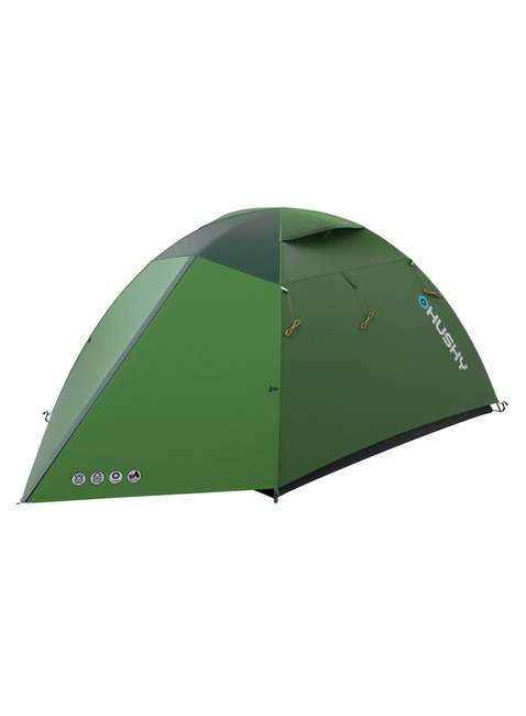 Namiot turystyczny 4-osobowy Husky Bright 4 Extreme Lite - green