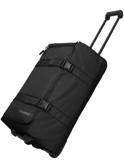 Średnia torba Kick Off Wheeled Duffle L Travelite - black