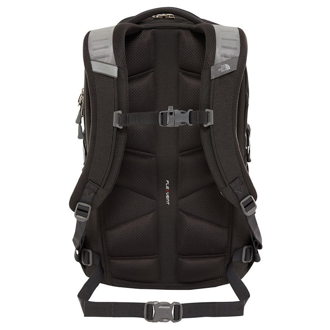 The North Face plecak codzienny Borealis asphalt dark grey heather/citrin