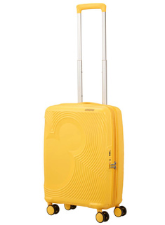 Walizka mała American Tourister Mickey Magic - flower yellow