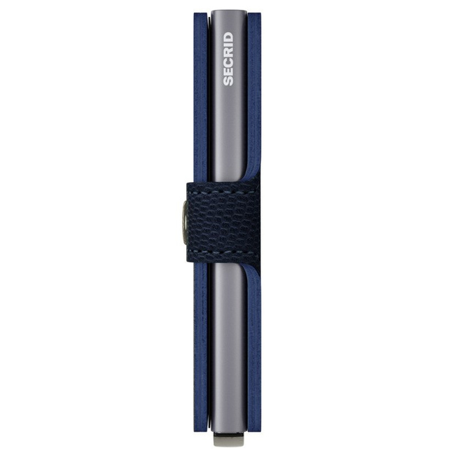 Mały portfel kieszonkowy Secrid Miniwallet Rango - blue/titanium