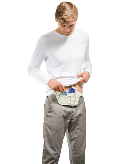 Saszetka na gotówkę Security Money Belt I - bone