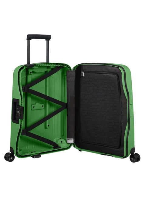 Walizka kabinówka Samsonite S'Cure - cactus green / black