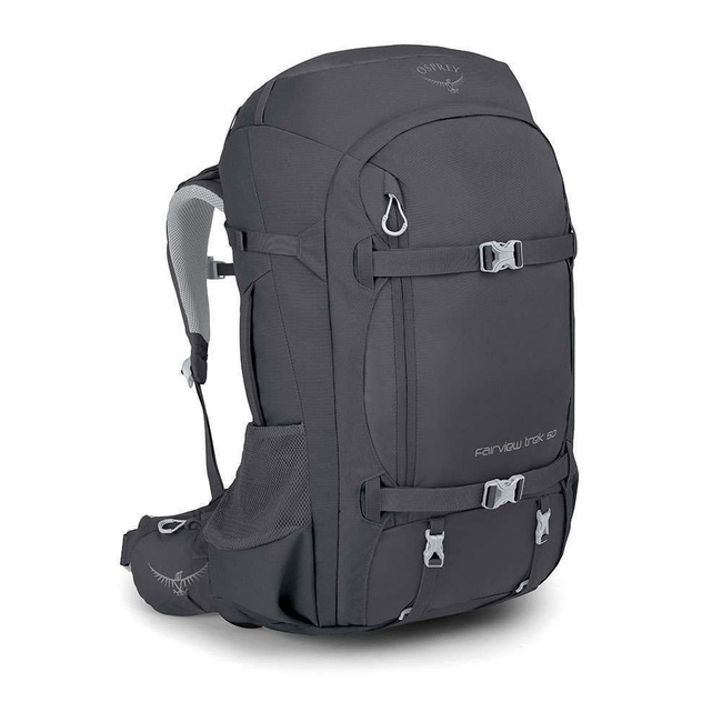 Damski plecak podróżny Osprey Fairview Trek 50 - charcoal grey