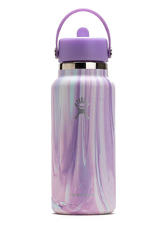 Butelka termiczna ze słomką Hydro Flask Wide Mouth Straw Cap 946 ml - jelly purple