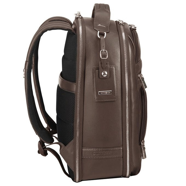 Plecak skórzany na laptopa Samsonite Sunstone 14,1" - brown