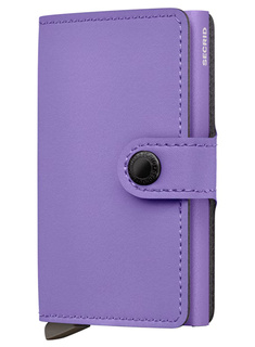 Portfel kieszonkowy RFID Secrid Miniwallet Yard Powder - lilac