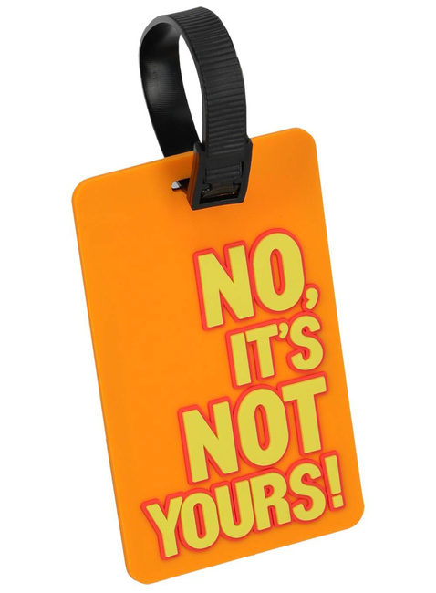 Zawieszka adresowa do bagażu Travelite Luggage Tag - no, it's not yours