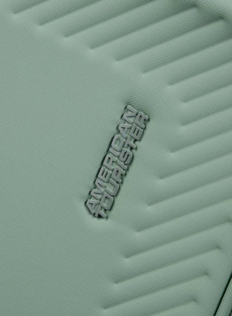 Walizka mała American Tourister DashPop EXP  Front Pocket - iceberg green