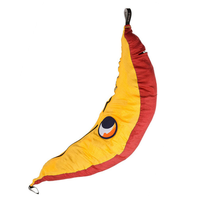 Hamak dwuosobowy Ticket To The Moon Double Hammock - burgundy / dark yellow