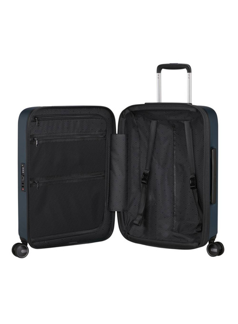 Walizka kabinowa poszerzana Samsonite Fyrm EXP - steel blue