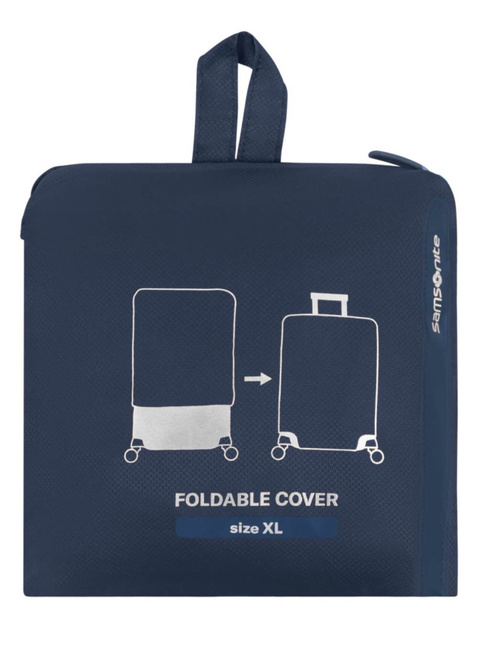 Pokrowiec na walizkę Samsonite Ta Revolution Foldable Luggage Cover XL - midnight blue