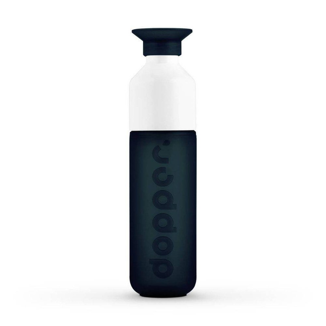 Wielorazowa butelka podróżna Dopper Original 450 ml - dark spring