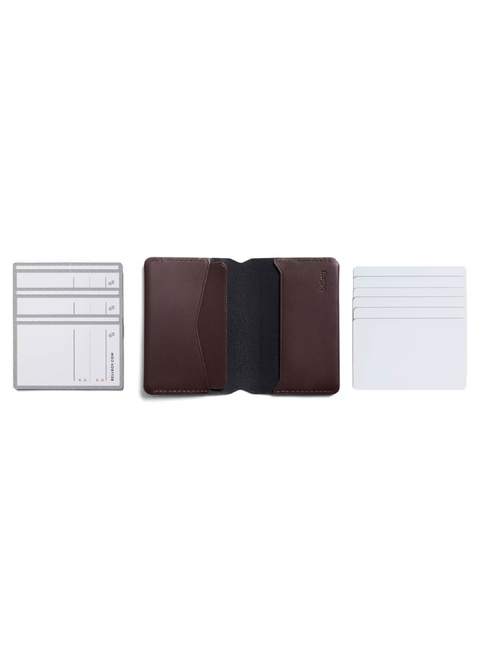 Kartownik portfel na karty Bellroy Under Cover RFID - deep plum