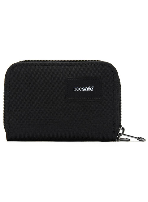 Portfel antykradzieżowy Pacsafe RFIDsafe Card Wallet - jet black