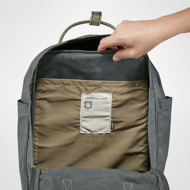 Plecak Fjallraven Kanken Greenland - dandelion/greenland webbing
