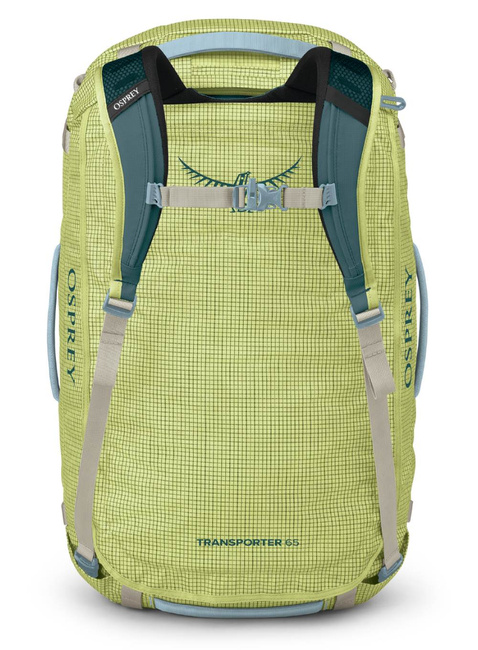 Torba plecak Osprey Transporter Duffel 65 - glow dew / torrent blue