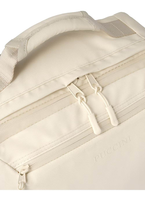 Plecak podróżny średni Puccini Jetzy - beżowy