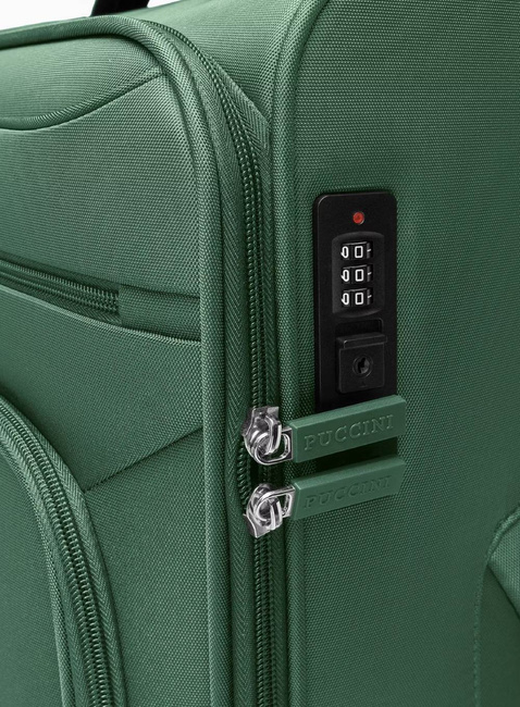 Walizka mała Puccini Kos - zielony