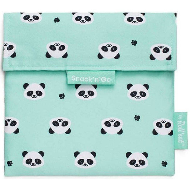 Torebka do żywności śniadaniówka Snack'n'Go  Animals - panda