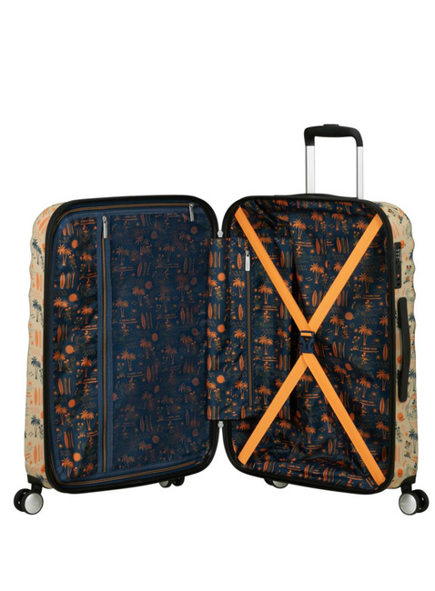 Walizka średnia American Tourister Wavebreaker Disney - Mickey super surf