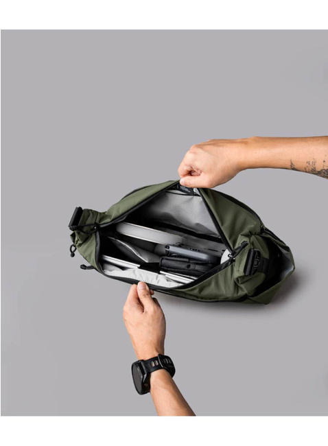 Torba miejska Alpaka Flight Satchel - green