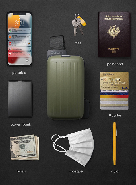 Etui na telefon portfel RFID Ogon Design Phone Bag & Wallet  - navy blue
