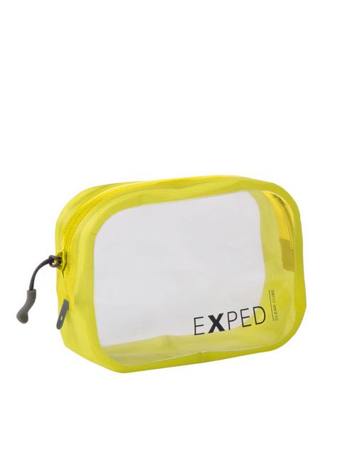 Organizer podróżny Exped Clear Cube S - lime
