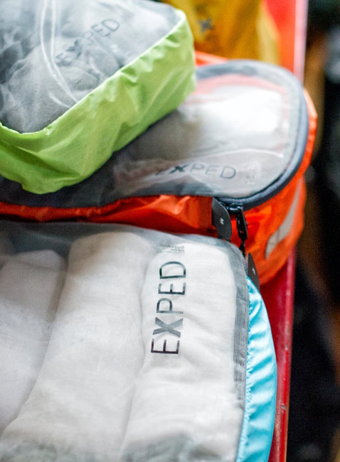 Organizer podróżny Exped Mesh Organiser UL M - orange