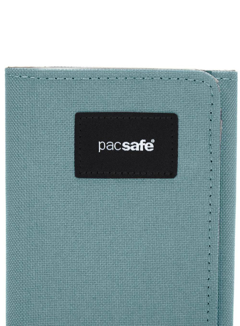 Portfel antykradzieżowy Pacsafe RFIDsafe Trifold Wallet - fresh mint